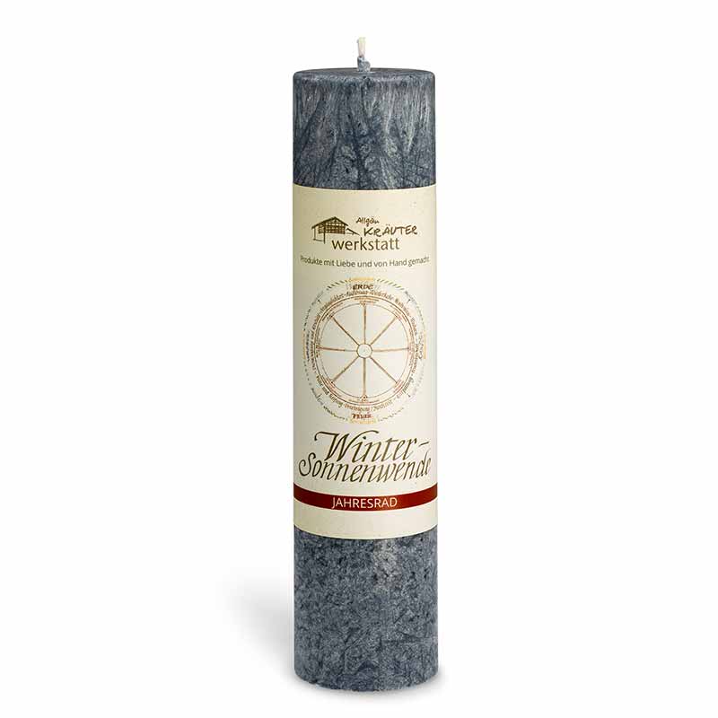 Heilkraeuterkerze - Winter Sonnenwende